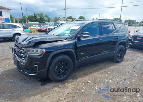 2021 GMC Acadia Awd At4 z USA, uszkodzony, nr VIN 1GKKNLLS5MZ217445